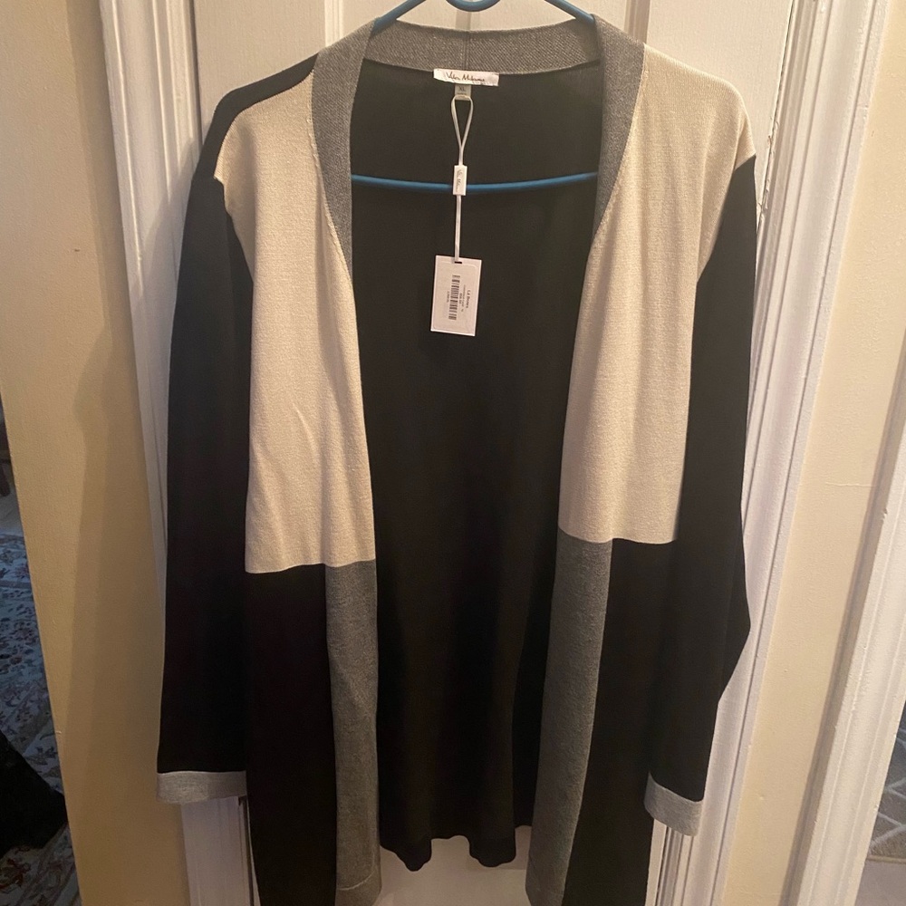 New multicolor sweater, new with tags